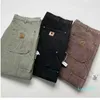 Pantalones para hombres 2024 Pantalones de marca de moda lavados hacer monos viejos tela de rodilla pantalones de registro pantalones vaqueros de diseñador ropa