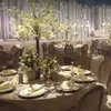 Peça central de mesa de árvore, peças centrais de árvore artificial para mesa de casamento, atacado, mesas de casamento, flor, árvore, suporte de mesa 578