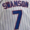 2024 Custom 7 Dansby Swanson Jersey 24 Cody Bellinger Seiya Suzuki Andrelton Simmons Nick Madrigal Marcus Stroman Willson Sosa Ian Happ Men Women Youth Baseball