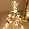 クリスマスの装飾導入デスクランプクリスタルダイヤモンドツリーホリデーリビングルーム装飾小さな夜のギフト