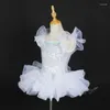 Stage Wear Paillettes Ballet Danse Costume Adulte Robe Professionnel Dancewear Ballerine Vêtements Filles