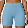 Active Shorts Gym Women 2024 Lycra Yoga Sports For Push Up Fitness Clothing Pilates Kläder bär kort Mujer Brown Pink