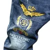 Hommes PP Jeans Designer Jeans Mode En détresse Ripped Bikers Femmes Denim cargo broderie Hommes punk Pantalon D-K30