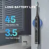 Зубная щетка Mornwell Electric Sonic Toothbrush T38 USB-зарядка для взрослых Водонепроницаемая ультразвуковая автоматическая зубная щетка 8 Сменная головка щетки Q240202