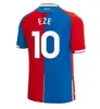 23 24 24 Kryształowe koszulki piłkarskie 2023 2024 Zaha Eze J.ayew Palace Home Away Away Football Shirt Zestaw Benkae Schlupp Mateta Edouard Gallagher Men Jersey Munforms Kids