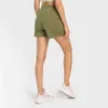 Lu Align License To Train High Rise Short 4 Shorts Broek Hardloopshorts Hardloopbroek Ondersteuning Yoga Lu Lemon LL 2024