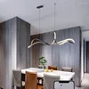 Hanglampen Minimalistische Led-verlichting Stijlvol Voor Eetkamer Woonkamer Keuken Tafel Kroonluchter Huisdecor Ophanging Verlichtingsarmatuur