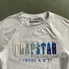 613s Mens Camisetas Verão Camiseta Trapstar Terno Curto 2.0 Chenille Decodificado Rock Candy Sabor Senhoras Bordado Bottom Tracksuit Camiseta YOBE