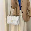 Schoudertassen Lingge Chain Bag Dames Grote Capaciteit 2023 Nieuwe Mode Veelzijdige Herfst Enkele Schouder Crossbody Tas Textuur Kleine Vierkante BagH2422