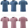 LL-R44 Men Yoga Outfit Gym T shirt Exercise & Fitness Wear Sportwear Trainning Basketball Running Ice Silk Shirts Outdoor Tops Short Sleeve Elastic Breathable