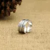 Bagues de cluster Bague de mode Véritable 925 Sterling Silver Biker Hommes Femmes Bijoux Takahashi Simple Plume Ouverture 2024 Marque GR6