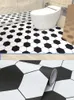 Wallpapers Self-adhesive Peelable Floor Mats Kitchen Tile Stickers Thickened Wear-resistant Non-slip Waterproof Shower Decoration