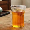 Wine Glasses 150/300ml Glass Japanese Style Coffee Mug Walnut Cup Sleeve Coffeeware Beautiful Tea Mugs Beer