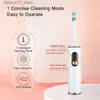Tandborste Portable Travel Electric Brushes Sonic Electric Brushe With Display Screen Shaver Head Cleansing Brush Head 3 Brush Head Q240202