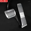 Interior Accessories For Li Lixiang L7 L8 L9 2024 Car Gas Brake Panel Cover Sticker Aluminium Alloy Modification Auto