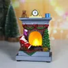 Juldekorationer Snowman Santa Claus Air Balloon LED Light Ornaments Kid Gifts Xmas Home Bedroom Decoration Navidad Noel