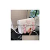 Mädchen Kawaii Pink White Melody Cinnamoroll Pu Square One Shoder Bag Süße weiche Accessoires Mesr Bags Drop Delivery Dhx6P