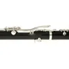 Profissional crampon r13 bb clarinete 17 teclas baquelite ou ébano corpo de madeira tira chapeado chaves instrumento musical com caso