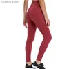 Women's Pants Capris Lulu Womens Yoga ggings Fitness Sports Casual Tights High Waist Super Stretch Have Lycra Fabric Free ShippingH2422