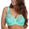 Reggiseni da donna Reggiseno in prospettiva di pizzo Lingerie sexy Con ferretto Ricamo floreale Bralette Plus Size BH Top B C D DD E F Cup