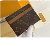 10A Card Holders Credit Card Holder Wallets & Holders Classic Men Women Mini Small Wallet High Quality Slim Bank Cardholder With Box Total 5 Card Slot 7 Colors M62170