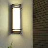 Wall Lamp Black Modern LED For Courtyard Balcony Corridor Bedroom Kitchen Bathroom Office Coffee Shop Apartment Lighting