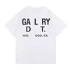 Mens Galleryes depts Designer T shirts Summer Gallary Shirt Alphabet Printed Star Same Round Neck Short Sleeve T-shirt for Men and Women a3