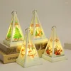 クリスマスデコレーションツリー2024ナイトライトルームの装飾ハンギング装飾品ランプベッドサイドテーブルキッズギフト