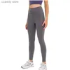 Women's Pants Capris Lulu Womens Yoga ggings Fitness Sports Casual Tights High Waist Super Stretch Have Lycra Fabric Free ShippingH2422