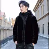 Shanli Dadi Mink Fur Coat for Mens Jacket Winter Casual Spirit IE2A