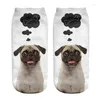 Frauen Socken Design Muster 3D Druck Tier Hund Casual Cartoon Unisex Low Cut Knöchel Für Mann Freies Schiff