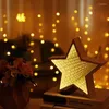 Nattljus 3D Novelstjärnor Cloud Christmas Tree Light Infinity Mirror Tunnel Lamp Creative LED för barn Baby Toy Gift