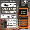 Walkie Talkie Baofeng UV-20 Копирующая частота Мощный Type-C Водонепроницаемый любительский FM-радио дальнего действия Двухстороннее UHF VHF Трехдиапазонное радио