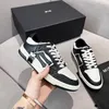 Womens man skelet ami sneakers tennisschoen zomer lopen veterschoenen Luxe runner Designer loafers platte hak lederen lage casual schoenen Outdoor sport trainer maat 35-44