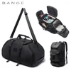 Duffel Bags Gym Bag For Men Fascase Multifunktion Ryggsäck Stor vattentät anti-stain Duffle Travel Hand Bagage Mochilas