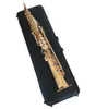 Professionellt varumärke Jupiter JPS 547GL B (B) Tune Soprano Saxophone Gold-Plated Pearl Buttons Quality Musical Instruments Sax för studenter