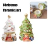 Kerstboom Kaarsenstandaard Keramische Potten Geurend Leeg Kan Decoratief Ornament Voor Huisdecoratie 240131