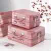 141516 inch Multifunctional Cosmetic Case Travel Hand Storage Bags Luggage Portable Toiletries Organizer Makeup Bag Suitcase 240201