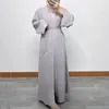 Ethnic Clothing Eid Kimono Abaya For Women Dubai Luxury Beaded Open Abayas Turkey Muslim Hijab Dress African Islam Modest Clothes Kaftan