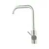 Bathroom Sink Faucets 304 Stainless Steel Kitchen Faucet Cold Water Mixer Single Handle Pull Out Deck Mounted Tap