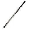 Japan Ebony Flute 874W 17 Buracos Bano Flauta Buraco Aberto Banhado A Prata E Chave Grenadilla Madeira Profissional Flauta 0