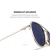 Solglasögon 2024 Fashion for Men Vintage Oval Women Trendy Luxe Sun Glasses Gafas de Sol Hombre Lunette Soleil Femme