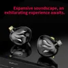 Mobiltelefonörlurar TRN Rosefinch Planar Driver In-Ear Monitors Earphones Metal Running Noise HiFi Bass hörlurar som avbryter headset för 2023 News YQ240202