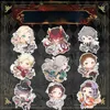 Keychains Identity V Anime KeyChain Martha Behamfil Emma Woods Men Key Chain For Women Kawaii Figure Charms Acrylic Keyring Pendant Gifts