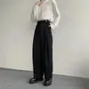 Siyah Suit Pantolon Erkek Moda Sosyal Erkek Elbise Pantolon Kore