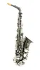 Nouveau corps nickelé noir clés en argent nickel R54 saxophone alto avec étui