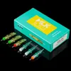 MLK BRo Tattoo Cartridge Needles Disposable Sterilized Safety Round Liner Permanent Makeup For Tattoo Machines Grips 20pcs/lot 240122