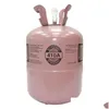 Kylskåp fryser freon stålcylinderförpackning r410a 25 kg tank kylmedel för luftkonditioneringsläppleverans hem trädgård hem dhecs