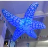 wholesale Éclairage LED romantique de haute qualité 1,5/2/3 mètres de diamètre gonflable étoile de mer animal marin fruits de mer personnalisé suspendu décoratif pour mariage, événement, fête