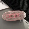 Barrettes Pinces à cheveux Haute qualité Filles Épingle à cheveux Designer de luxe Épingles à cheveux pour femmes Lettre Strass Pinces à cheveux Pinces à cheveux Mode Femmes Printemps G24232PE-3